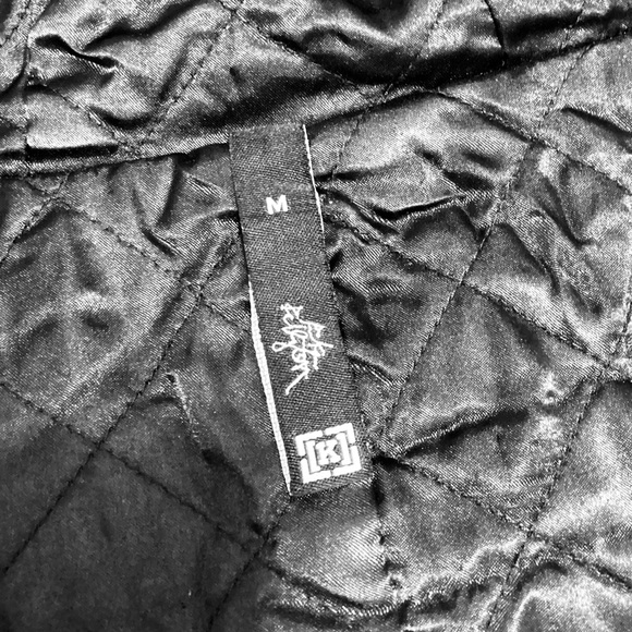 KR3W Men red plaid jacket with hood. M - Picture 4 of 4